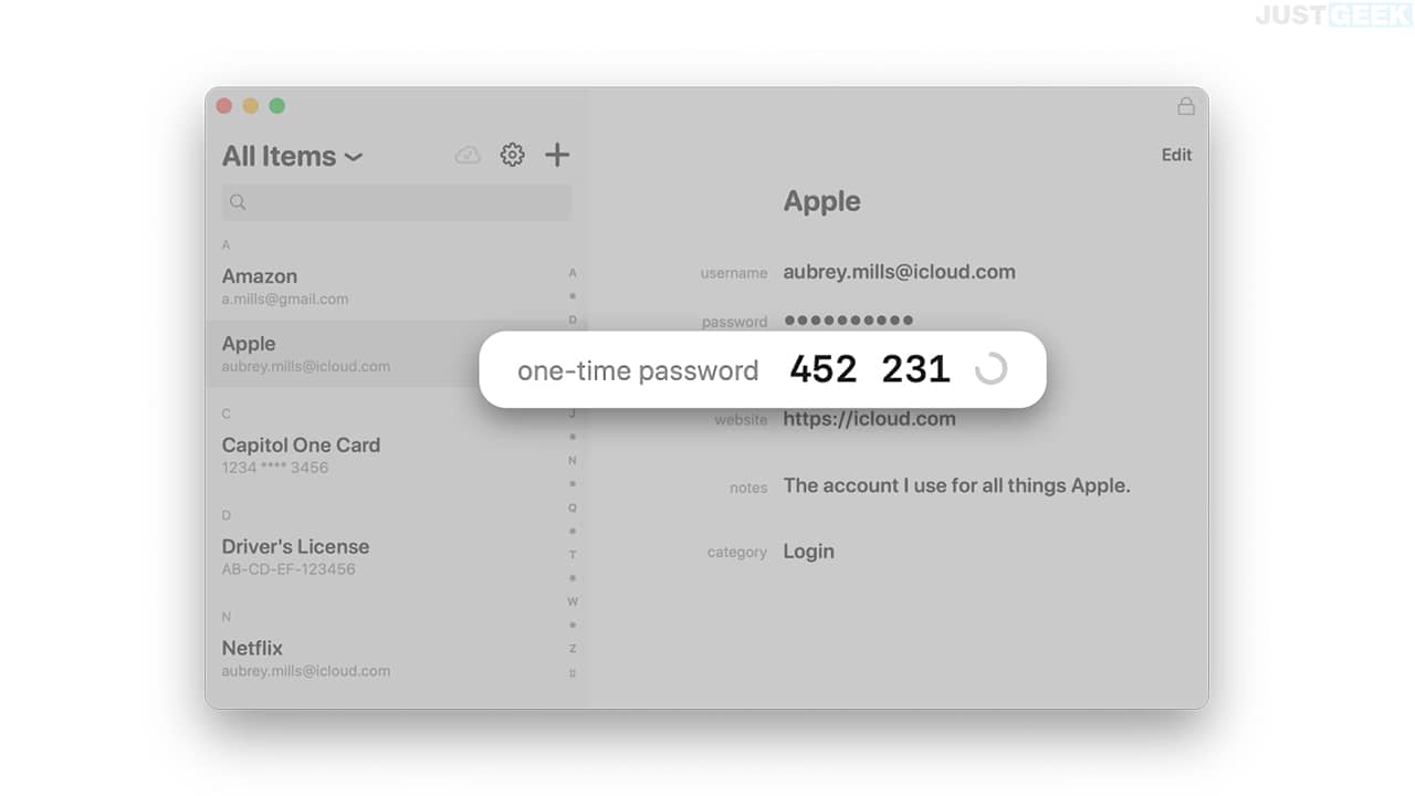 Minimalist supports two-factor authentication