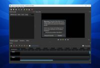 OpenShot: a multiplatform and open source video editing software