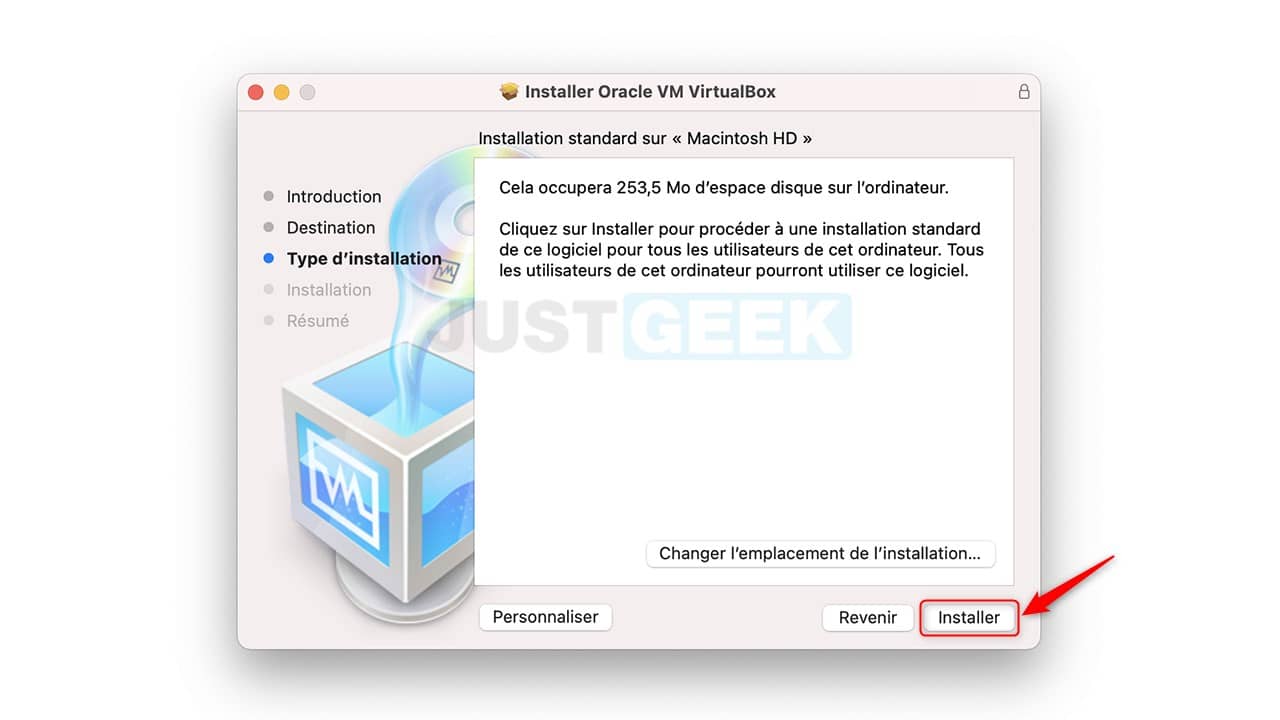 Install Oracle VM VirtualBox on Mac