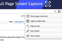 Screenshot Easy: an extension of screenshots and annotations