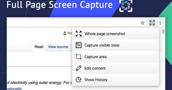 Screenshot Easy: an extension of screenshots and annotations
