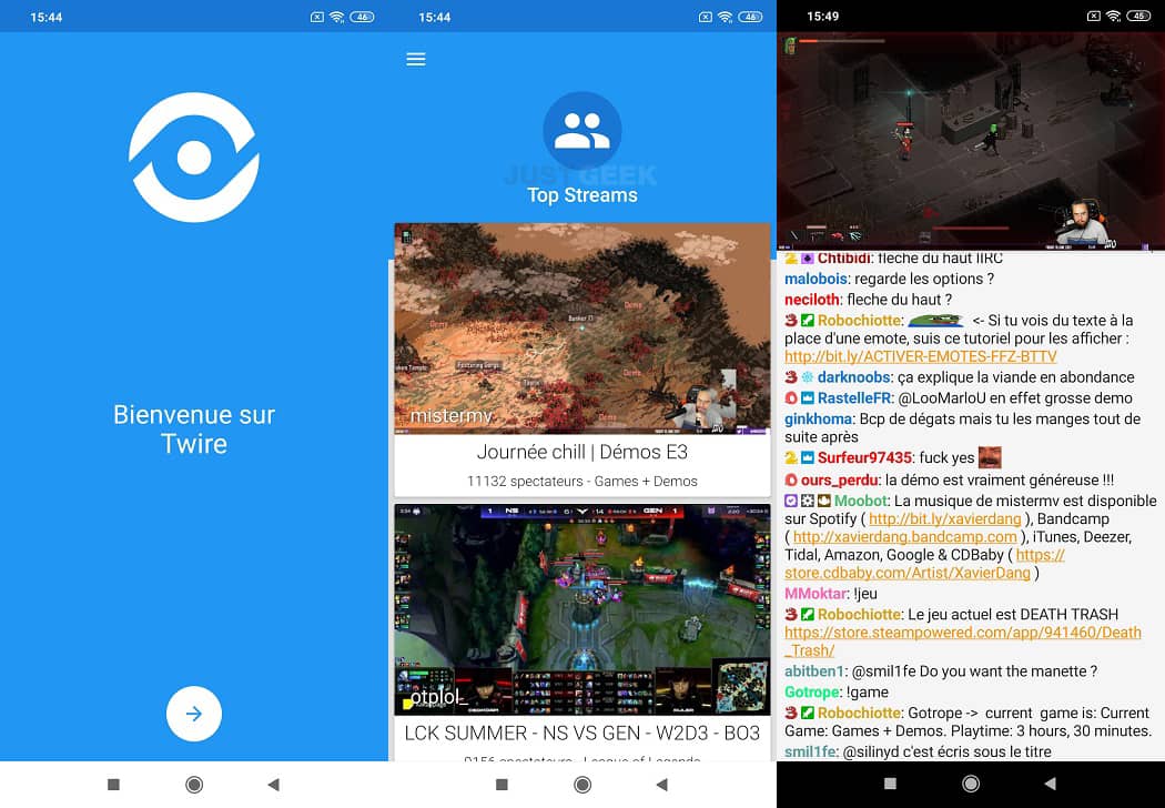 Twire: Open source Twitch application interface