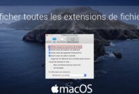 macOS: show file extensions